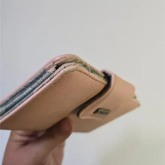 Vans Pink Tropical Themed Bi-fold Wallet with Tons of Pockets - Picture 13 of 16